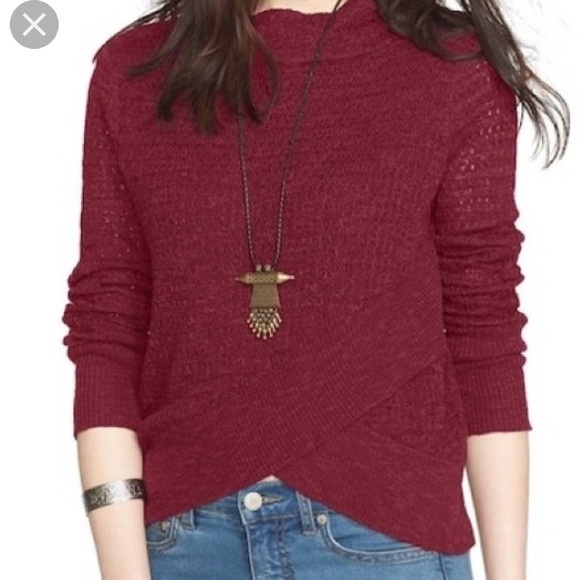Free People Sweaters - [Free People] Crossover Sweater